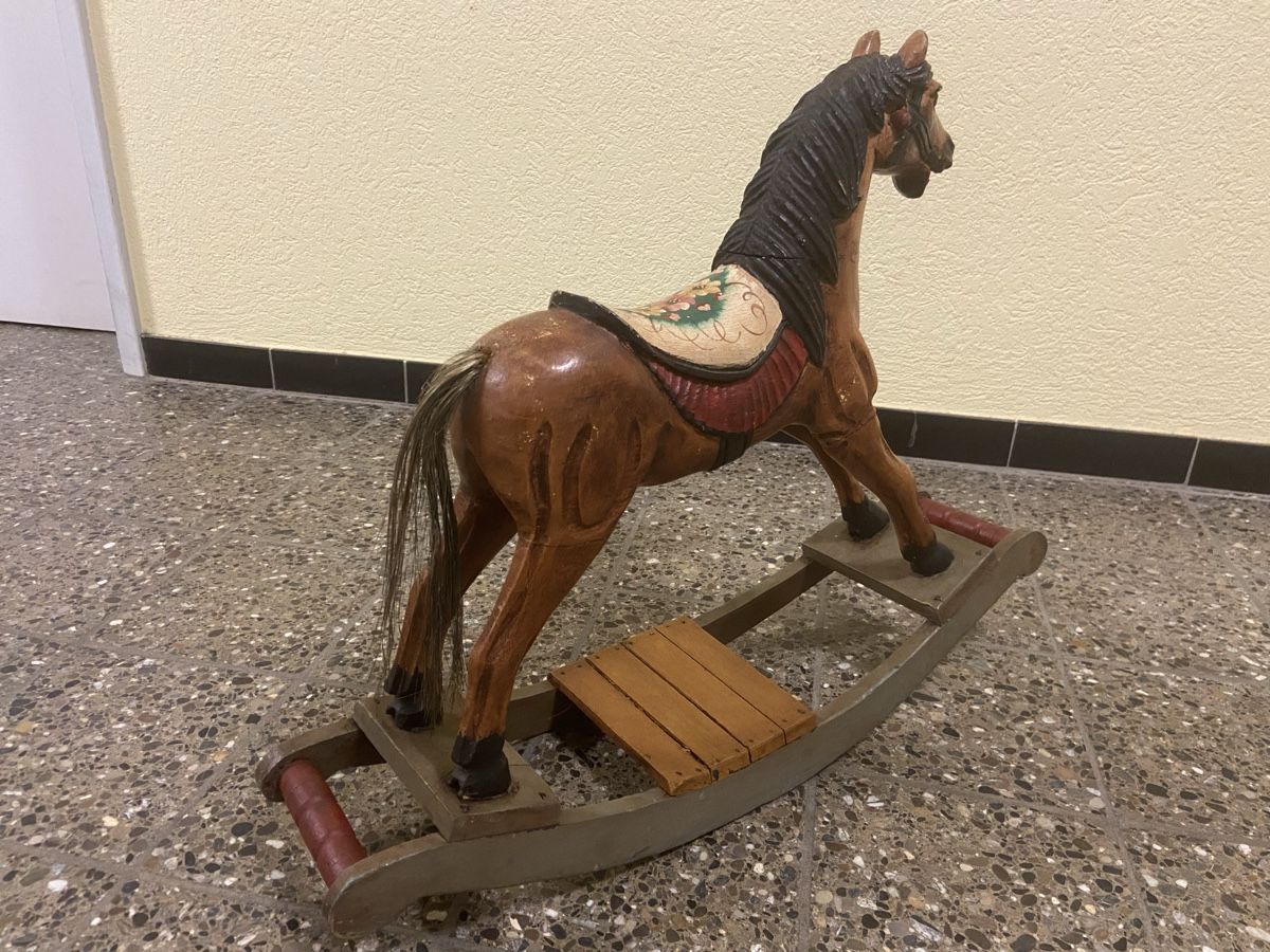 Statuette: Antikes Schaukelpferd aus Holz – Usato da Ostermundigen venduto da bargirl 8