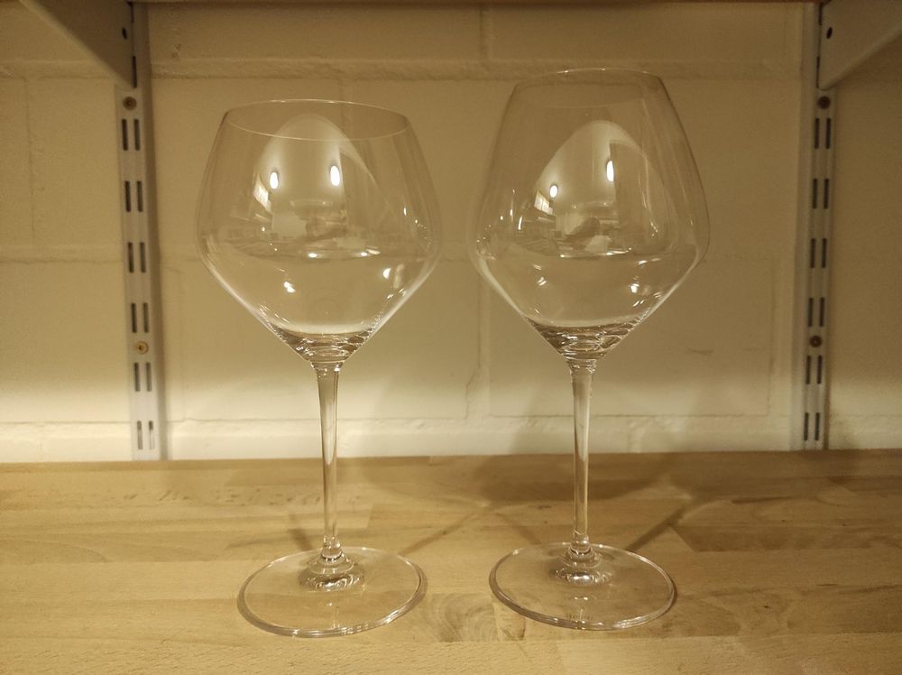 Riedel Wein Gläser 4+4 Stück / 1 gratis plus 6 Grappa Gläser (Gebraucht ...