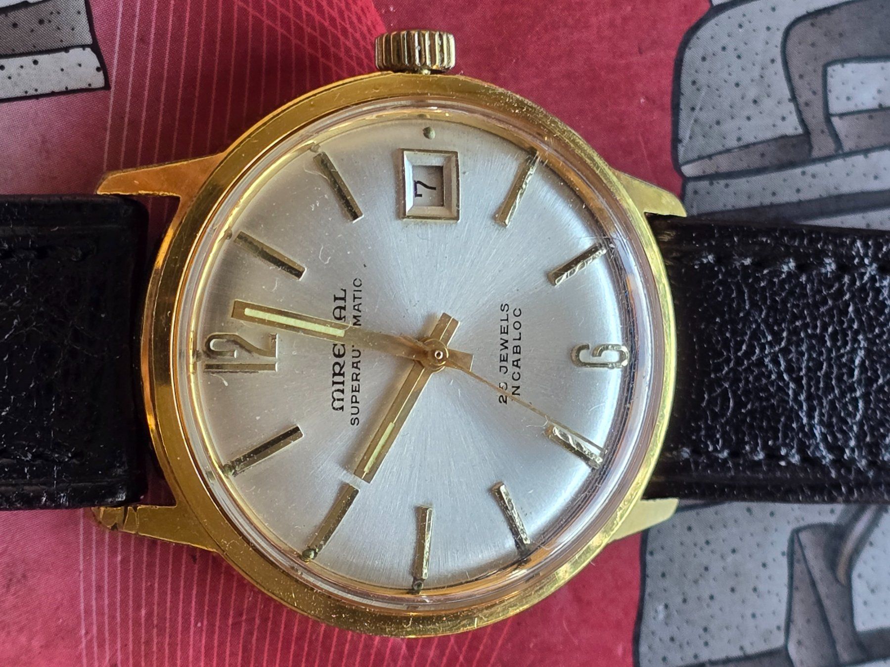 Mirexal Orologi: 449  Mirexal Superautomatic  Date 25 Jewels – Usato da Muri AG venduto da Corredor 4