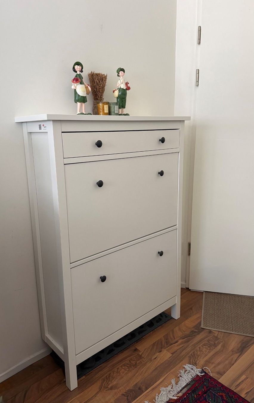 Ikea Cassettiere: IKEA HEMNES shoe cabinet with two compartments – Usato da Zürich venduto da sar_9jz9 1