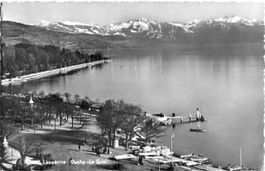 Lausanne-Ouchy, le Quai