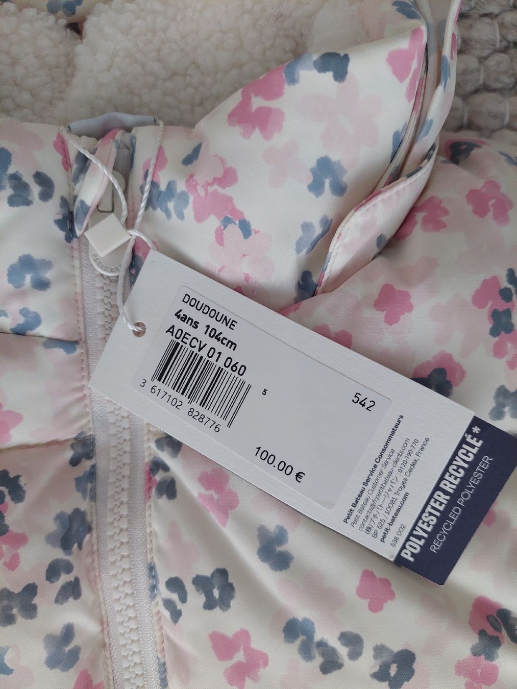 Petit Bateau Giacche & Cappotti: Winterjacke Petite Bateau Gr. 104 – Nuovo e nell'imballaggio originale da Unterägeri venduto da del_x5dk 1