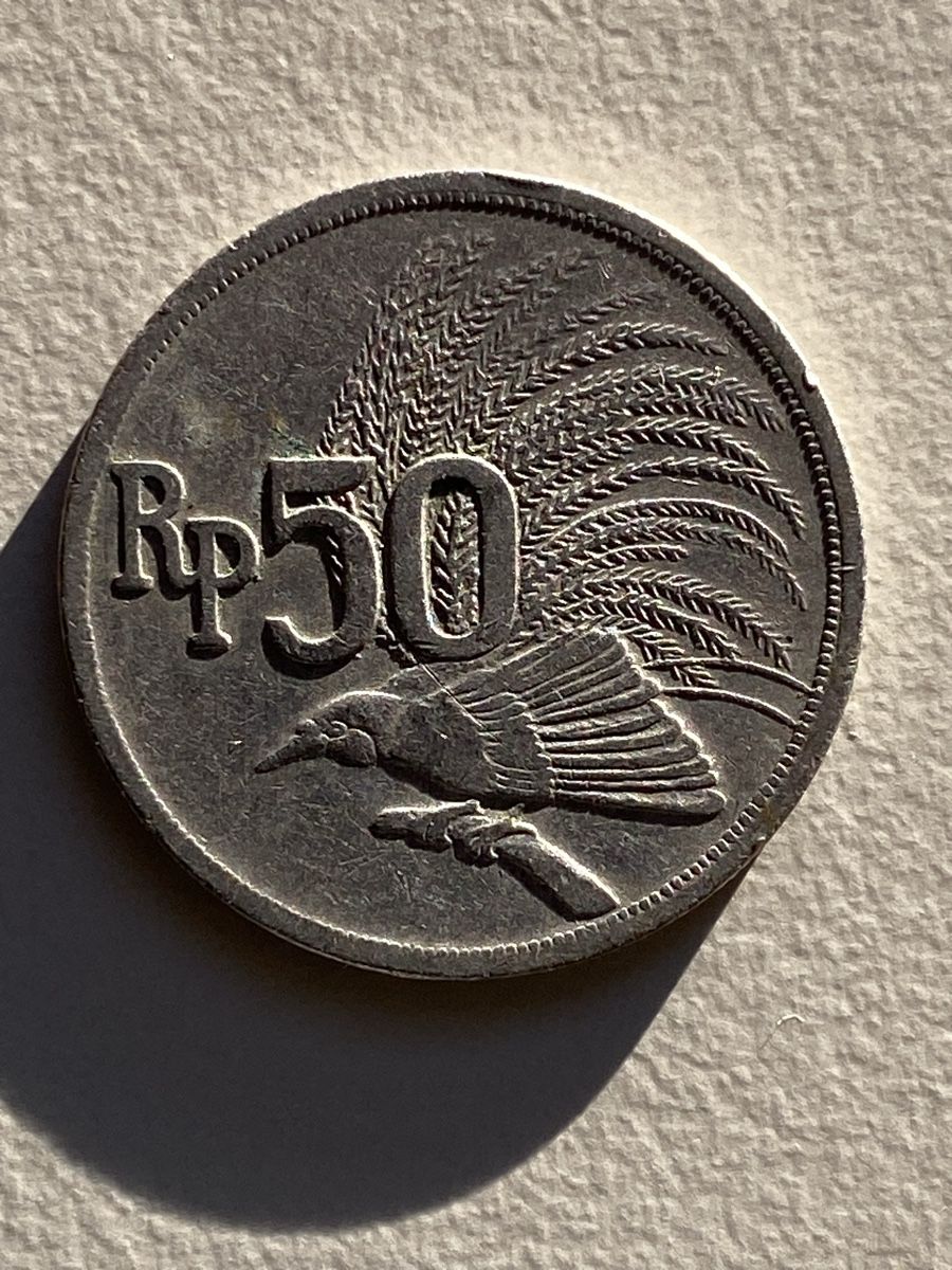 Tutti le monete: Indonésie - 50 Rupiah - 1971 – Usato da Payerne venduto da Mike1682 1