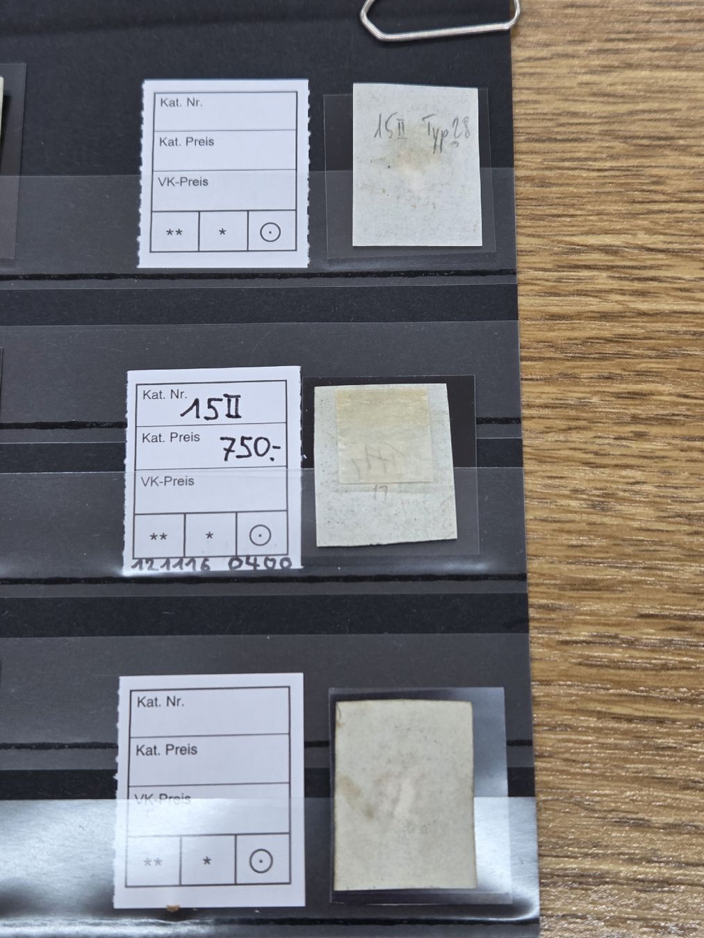 Alle Briefmarken: 9 mal 15II Rayon – Gebraucht aus Buttikon SZ von Mstrubeli 9