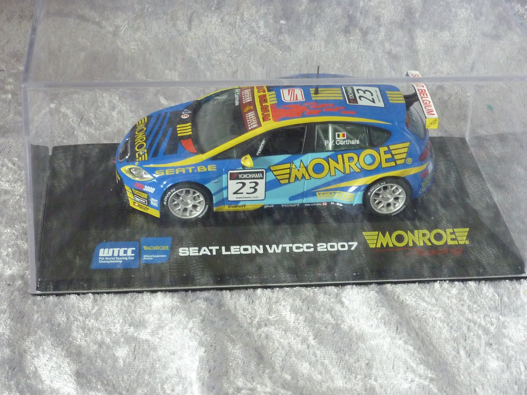 Seat Modellini d'auto: Seat Leon Monroe WTCC 2007  1:43 – Nuovo (secondo la descrizione) da Dürrenäsch venduto da modellautos4you 1