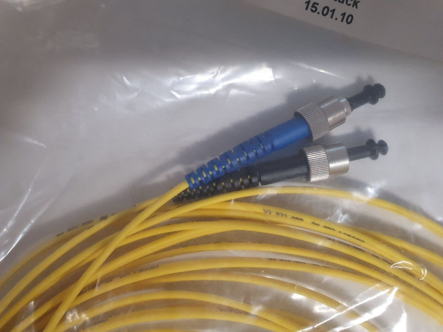 Cavi: LWL-Patchkabel Glasfaserkabel FCPC-LC  Duplex, 6 m 6m – Nuovo e nell'imballaggio originale da Zürich venduto da Alibaba1234 2