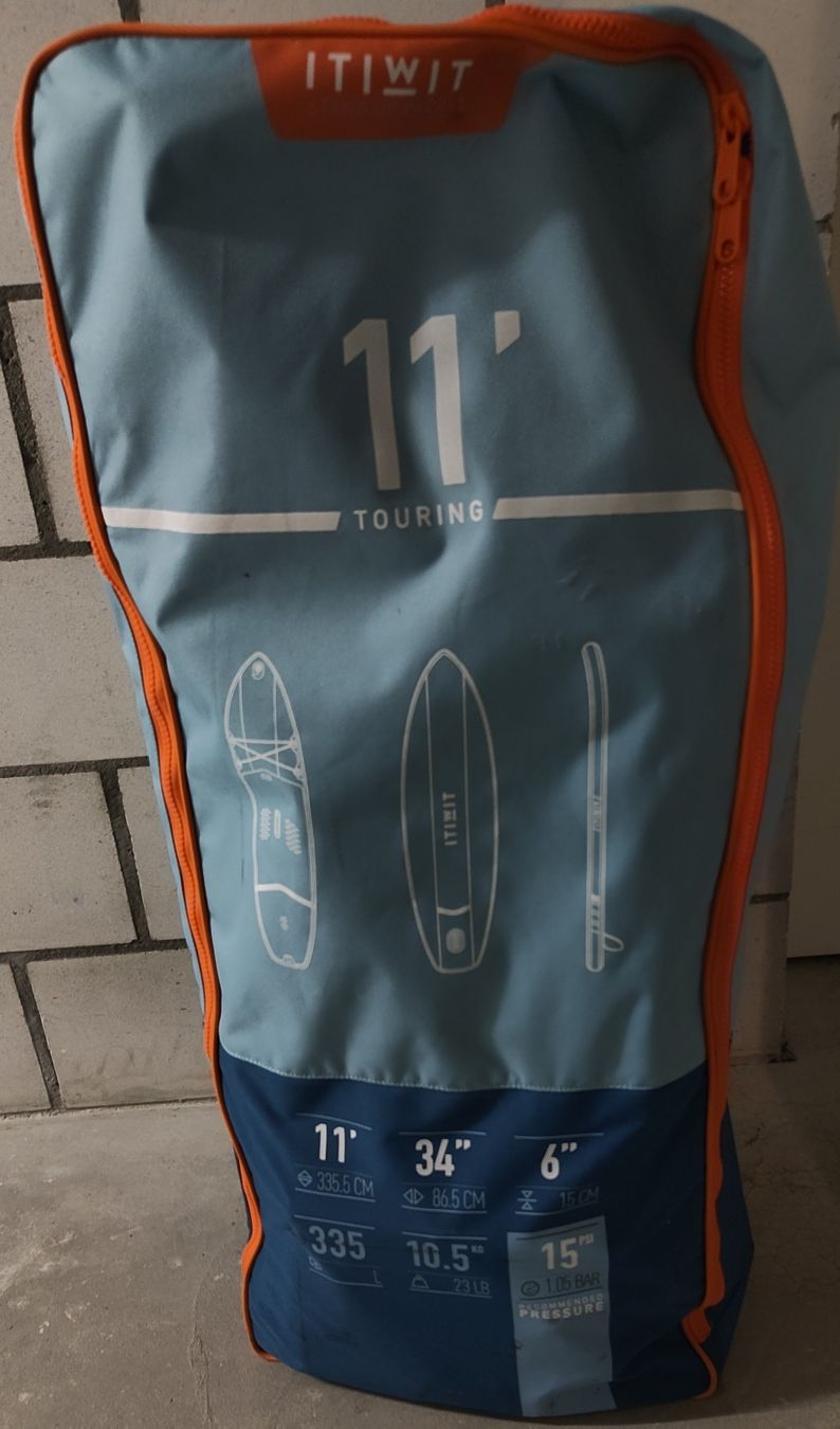 Decathlon Planches de surf: Itiwit Touring Stand Up Paddle Board 11'   – D'occasion à Biel/Bienne par dkleat