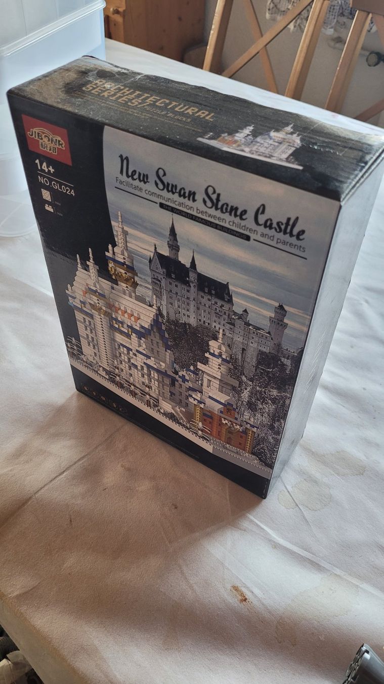 Kit di costruzioni: Architekturset Schloss Neuschwanstein – Nuovo e nell'imballaggio originale da Etziken venduto da DAS__FRAGEZEICHEN 2