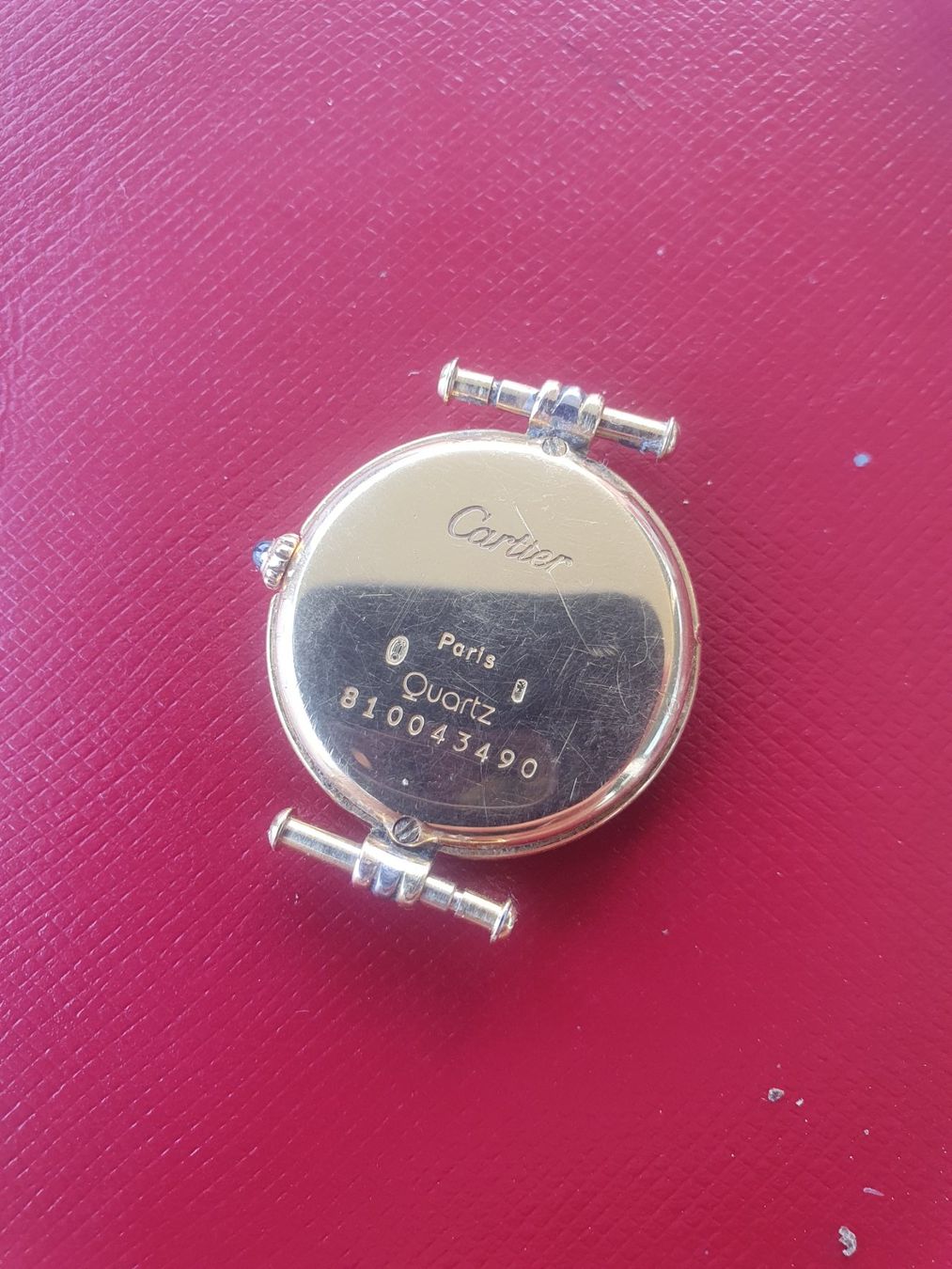 Cartier Uhren: CARTIER VENDOME UHR 18K GOLD – Gebraucht aus Bottighofen von menschenfamilie 1