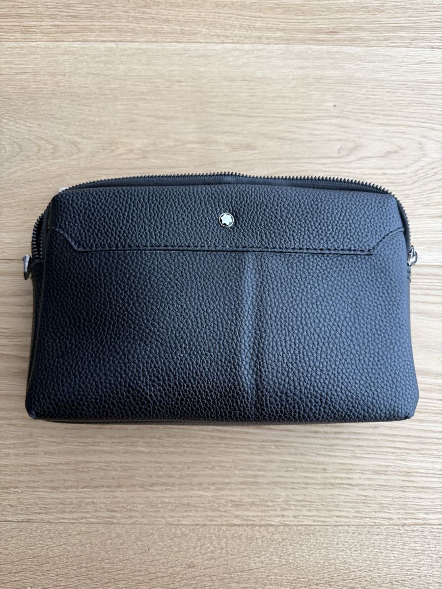 Montblanc Sacs: Montblanc Softgrain Clutch 2-Zip – D'occasion à Erlinsbach par homer2478