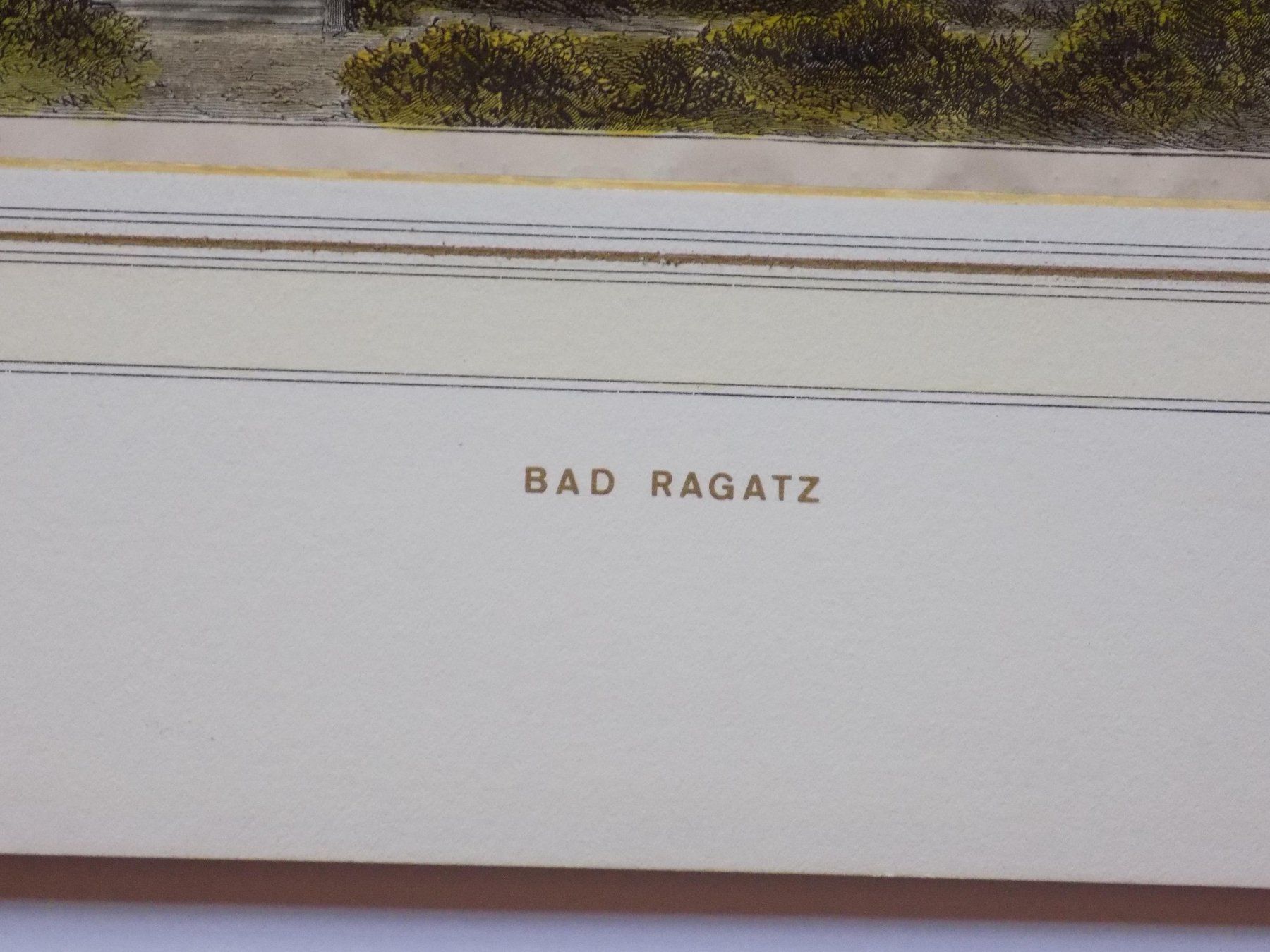 Stiche: Bad Ragaz koloriert – Gebraucht aus Risch von Rischli15 2