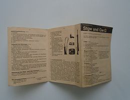 Militär Merkblatt Stgw und GwG (Sturmgewehr+ Gewehrgranaten)