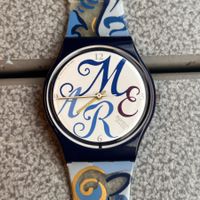 Swatch Armbanduhr "MARE" neuwertig, 1983!