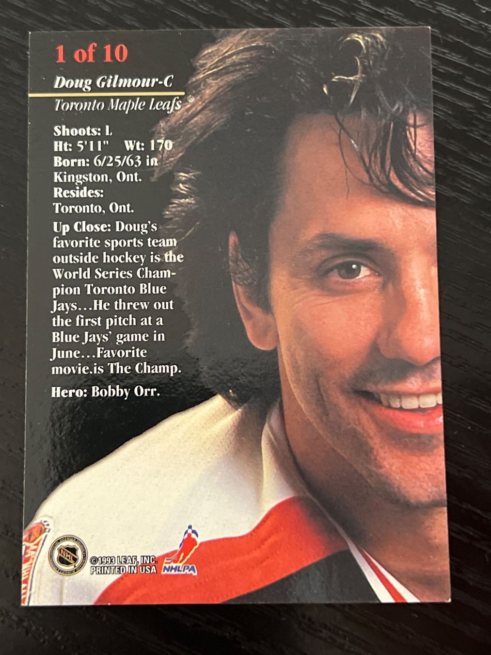 NHL Cartes à collectionner: Doug Gilmour NHL Silver Script Rapperswil Toronto Maple Leaf – D'occasion à Heimberg par Buck89 1