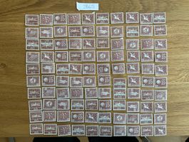 60Fr Ämter Frankaturware ungestempelt postfrisch Sammlung