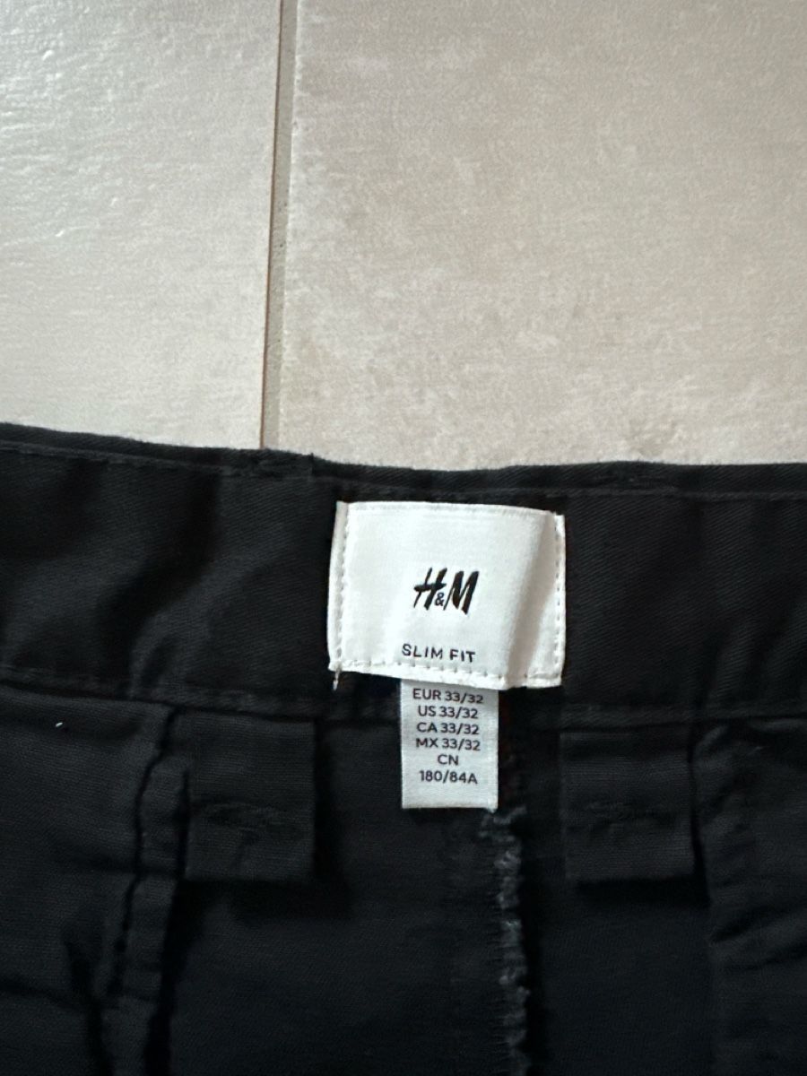 Hosen: Schwarze Herren Chino Hose Grösse 33/32 – Gebraucht aus Zug von Hehe 2