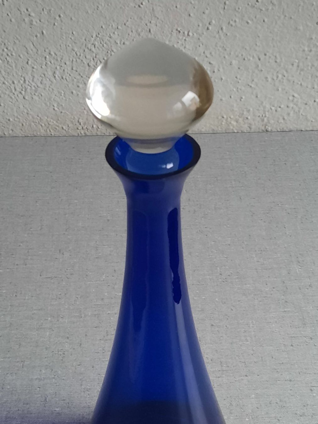 Caraffe: Karaffe aus Glas, blau – Usato da Weinfelden venduto da Yenas10 5