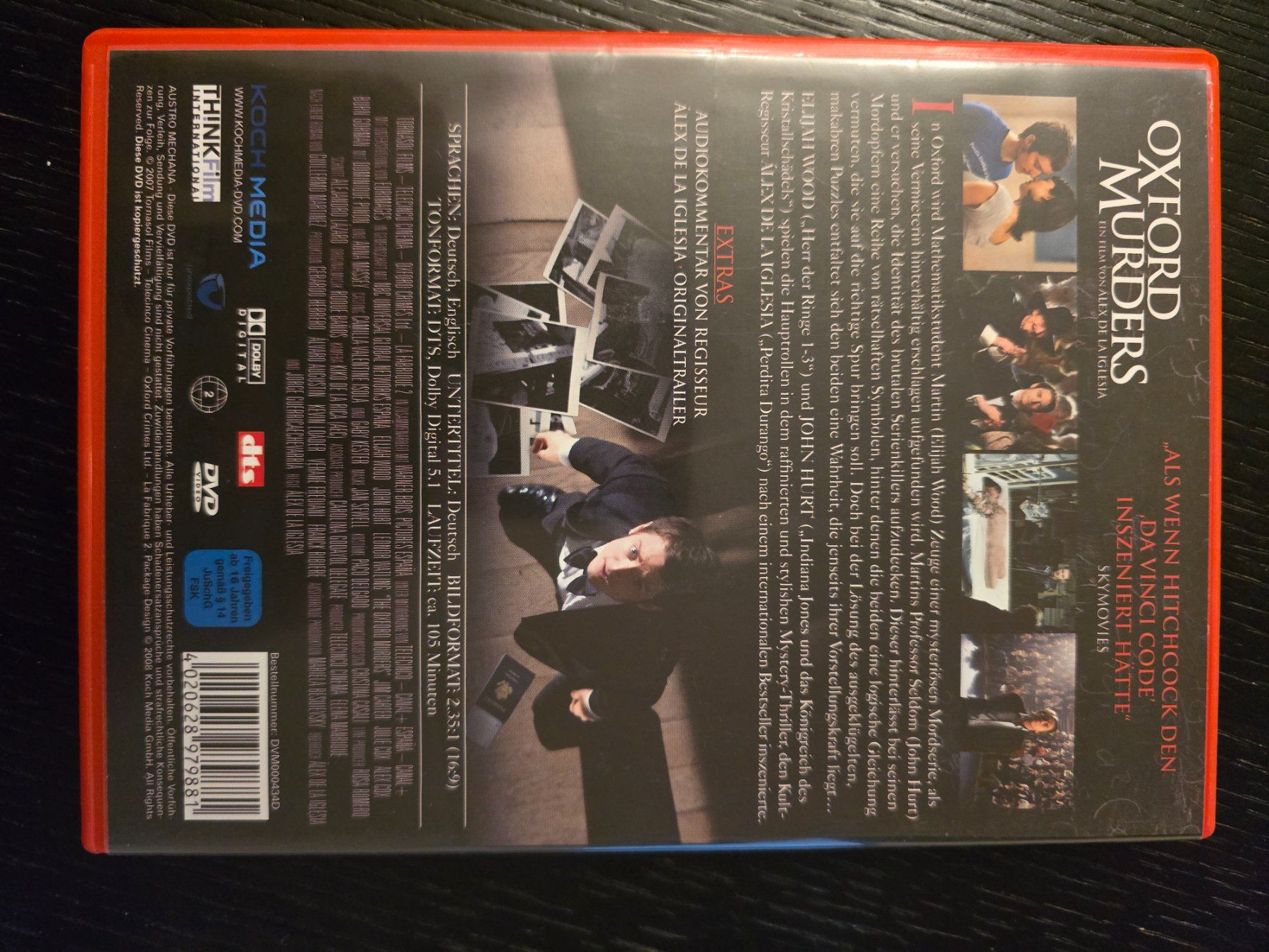 Alle DVDs: DVD Oxford Murders – Gebraucht aus Büttikon AG von Amineah 1