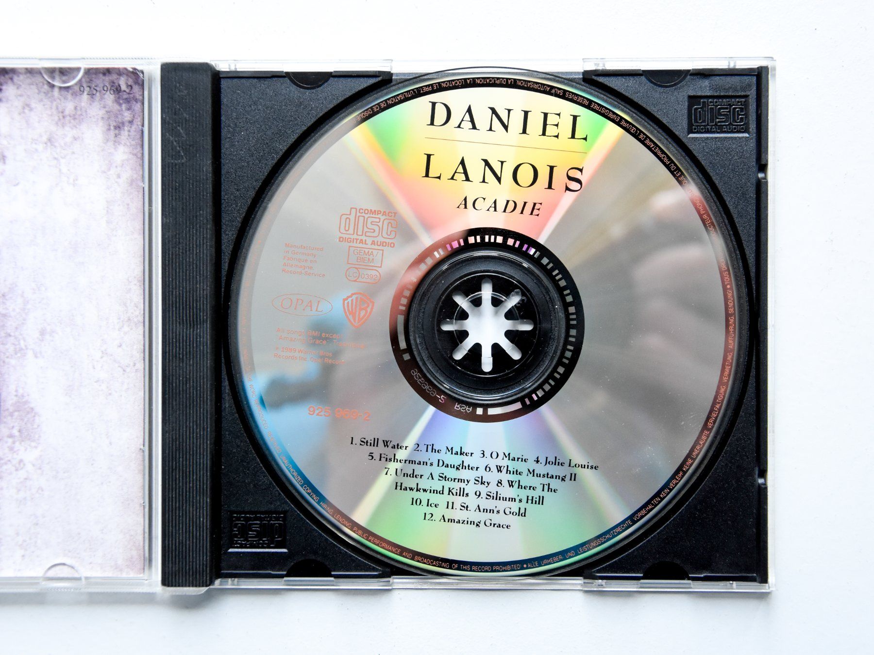 CD: Daniel Lanois ‎- Acadie – Usato da Belmont-sur-Yverdon venduto da ag97 1