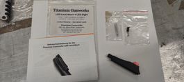 Gewehr..Titanium Gunworks-Led Leuchthorn-Waffen
