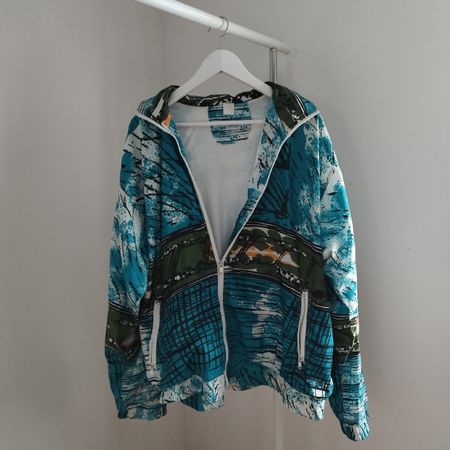 Stylische windjacke /  Vintage Jacke Grösse M-L