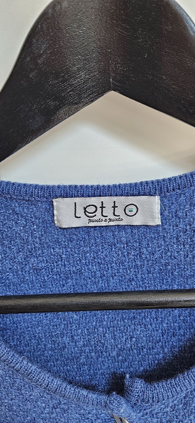 Maglioni & Felpe: Strickjacke blau, Wolle – Usato da Rombach venduto da ThriftBetter 2