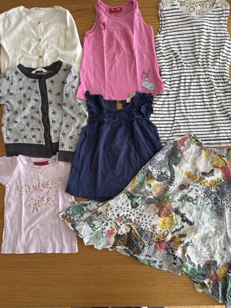 Sommer Set Mädchen Kleider, Gr. 98/104