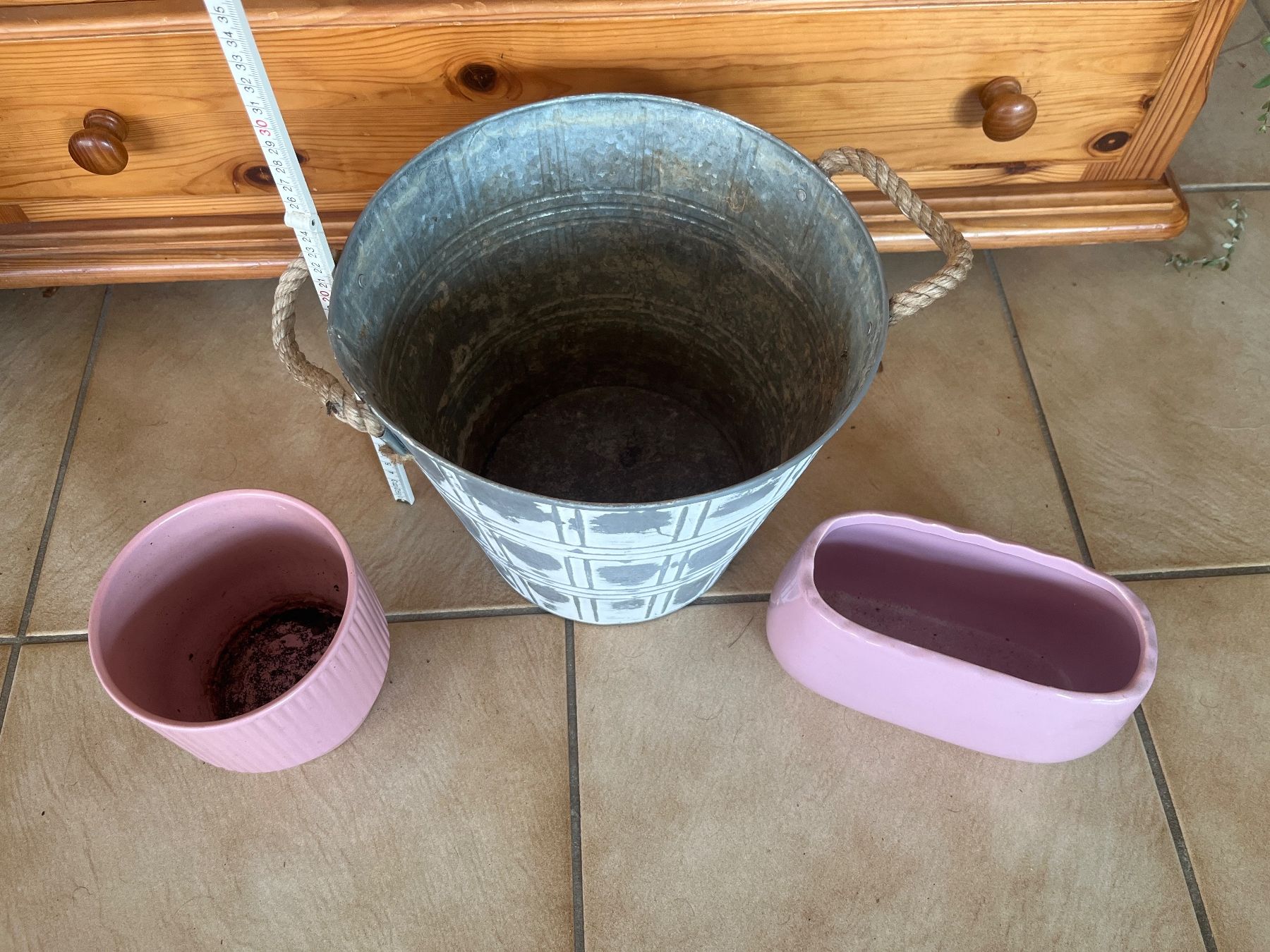 Blumentöpfe: Lot de 3 cache-pots – Gebraucht aus Vernayaz von Darkfrost 1