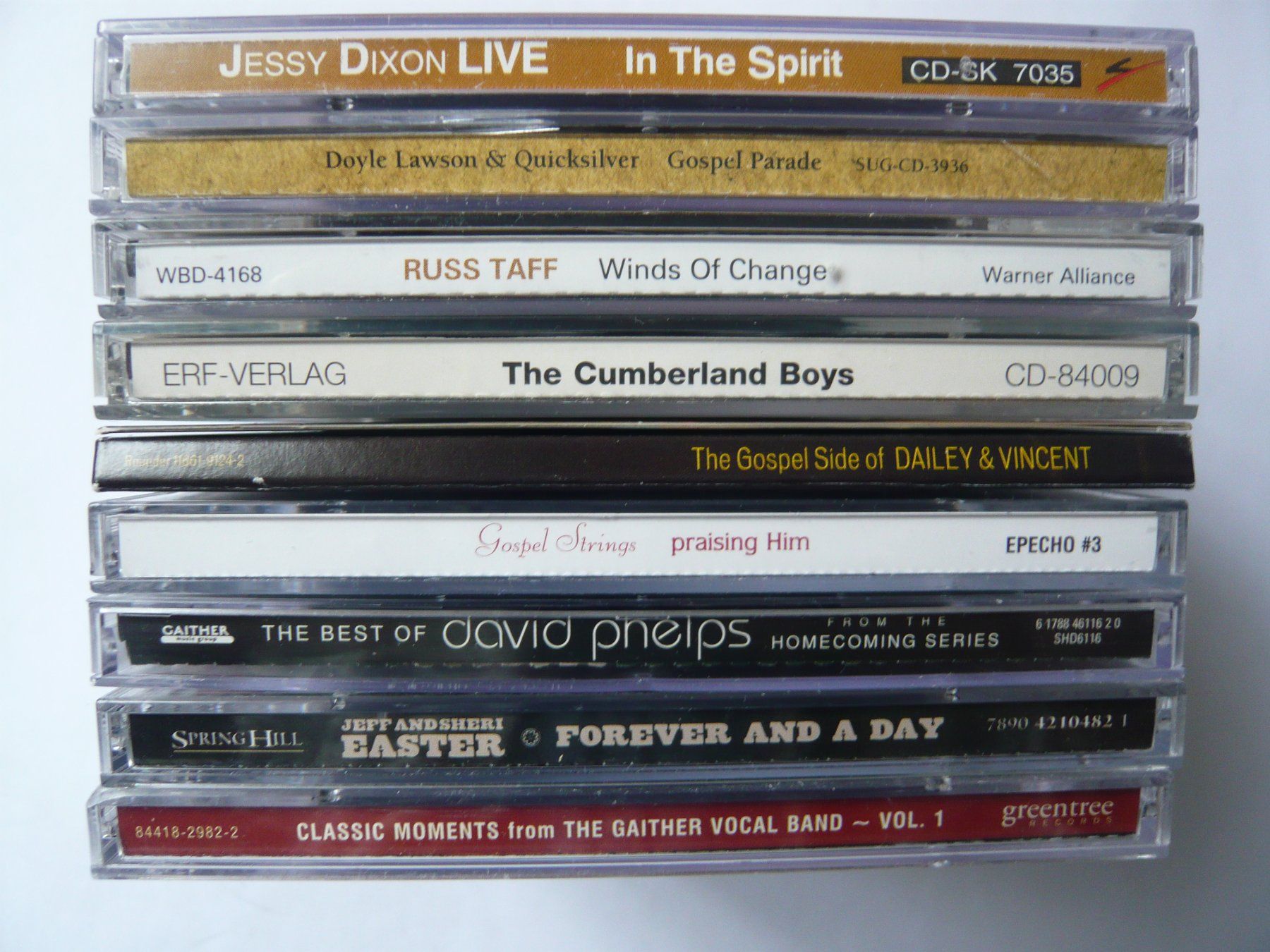 CD: VARIOUS 9CD SAMMLUNG GOSPEL - BLUEGRASS – Usato da Winterthur venduto da Cajun 5