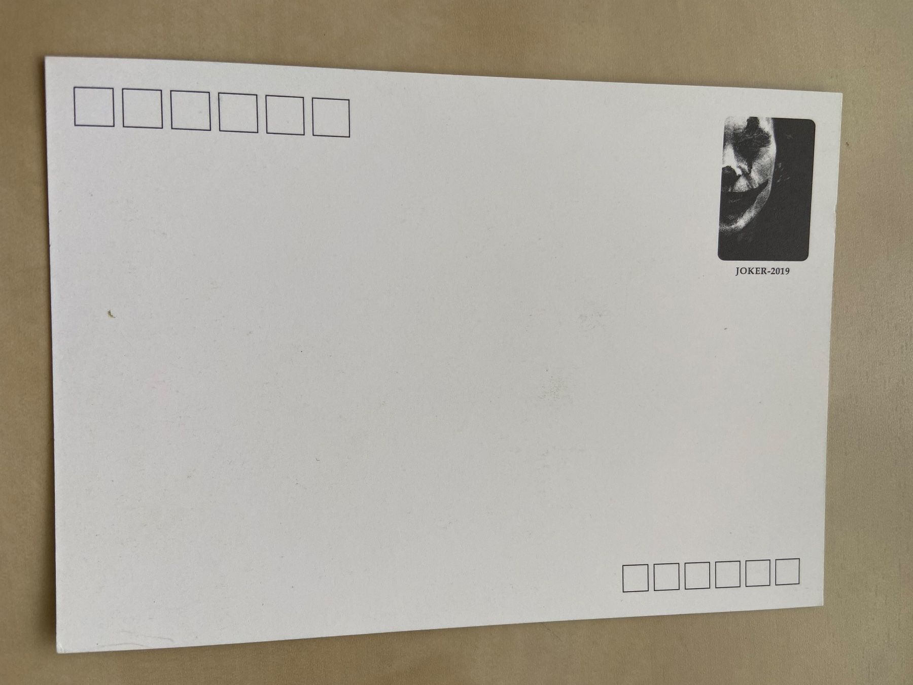 Cartoline postali: AK Joker 2019 joaquin phoenix – Nuovo (secondo la descrizione) da Luzern venduto da waterfront1 1