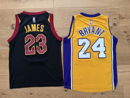 Basketball Trikots Cleveland & Lakers / James & Bryant 🏀