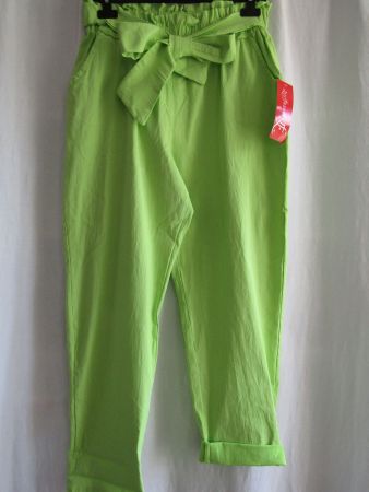 Gr. 48/54, Stretch Hose in Kiwi mit Taschen von LesFreres