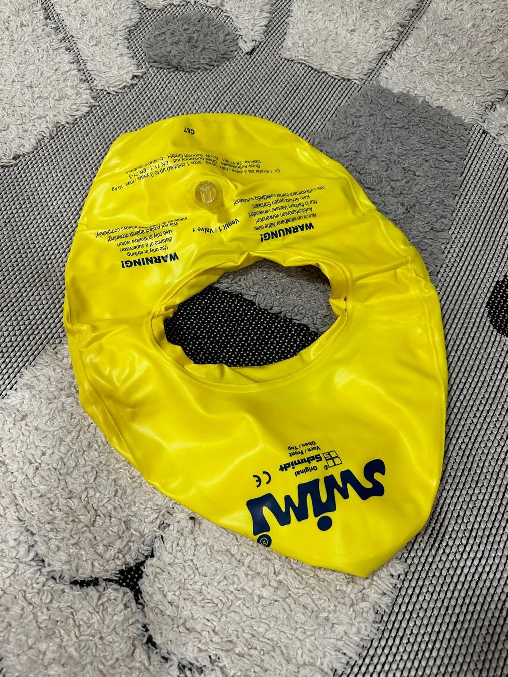 Salvagente: Schwimmring Swim Safe, gelb – Usato da Widnau venduto da Marcell1501