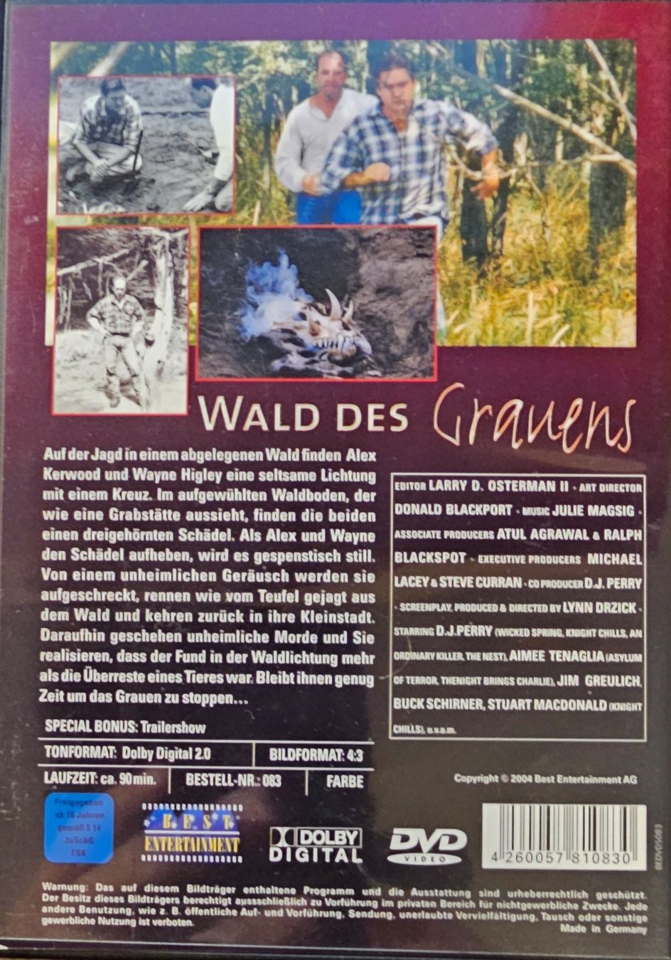 Tutti i DVDs: Wald des Grauens – Usato da Wahlen b. Laufen venduto da Cg10 1