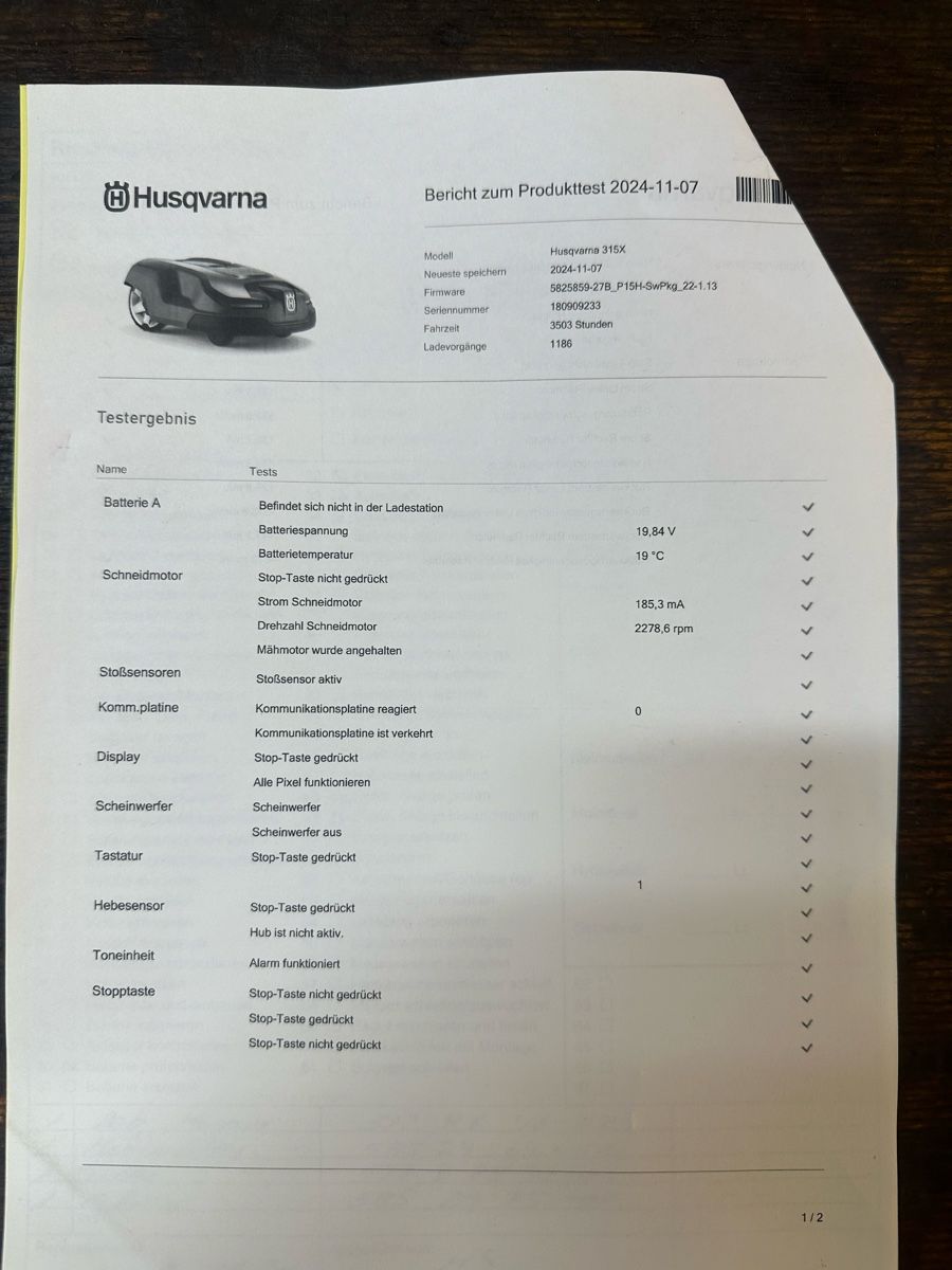 Husqvarna Tagliaerba: Husqvarna Automower 315X, ab Service – Usato da Malters venduto da BachBrun 7