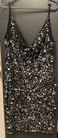 Glitzer Paillettenkleid Partykleid Gr. S Lace & Beads