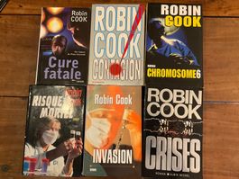 Lot de 6 Romans Thriller Médical Robin Cook !