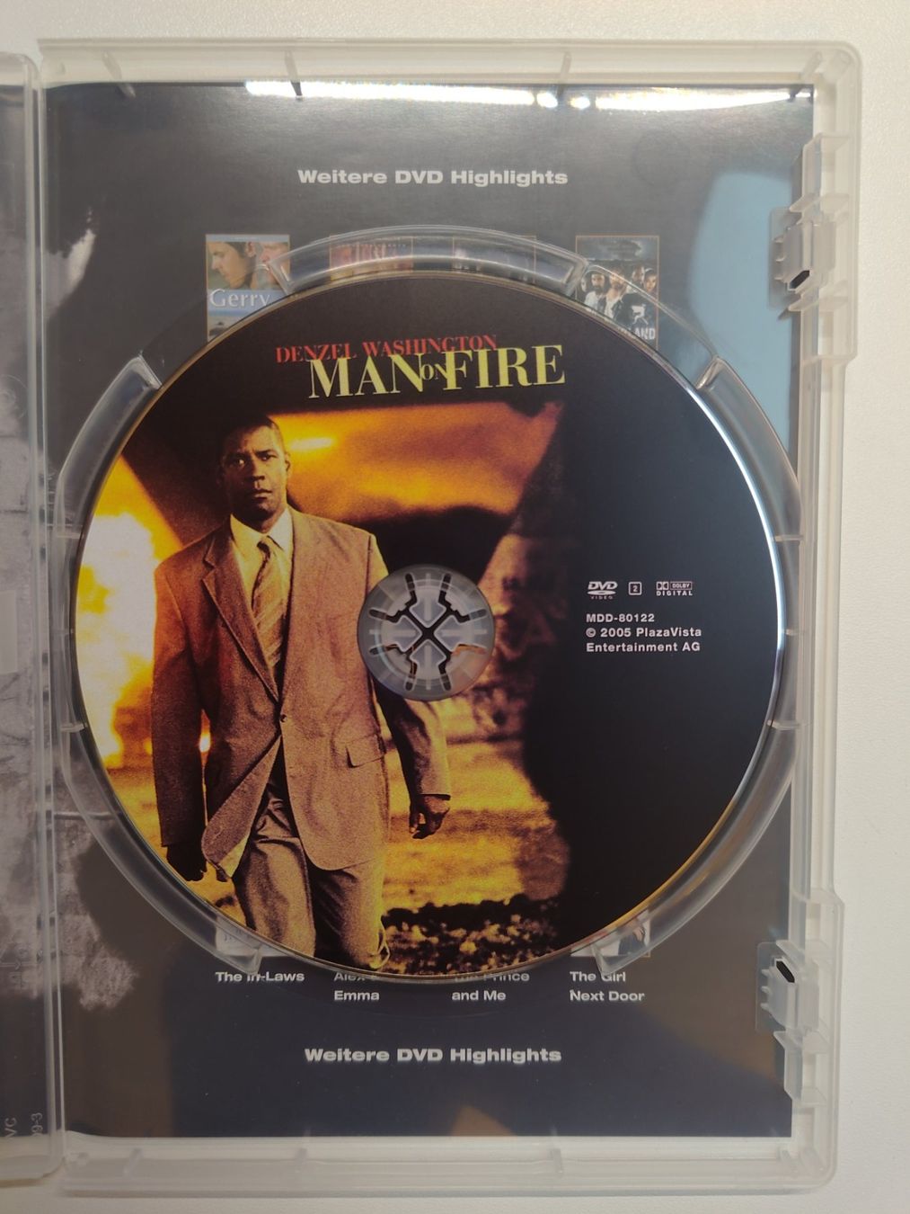 Tutti i DVDs: Man on Fire – Usato da Liestal venduto da Kratzilla 1