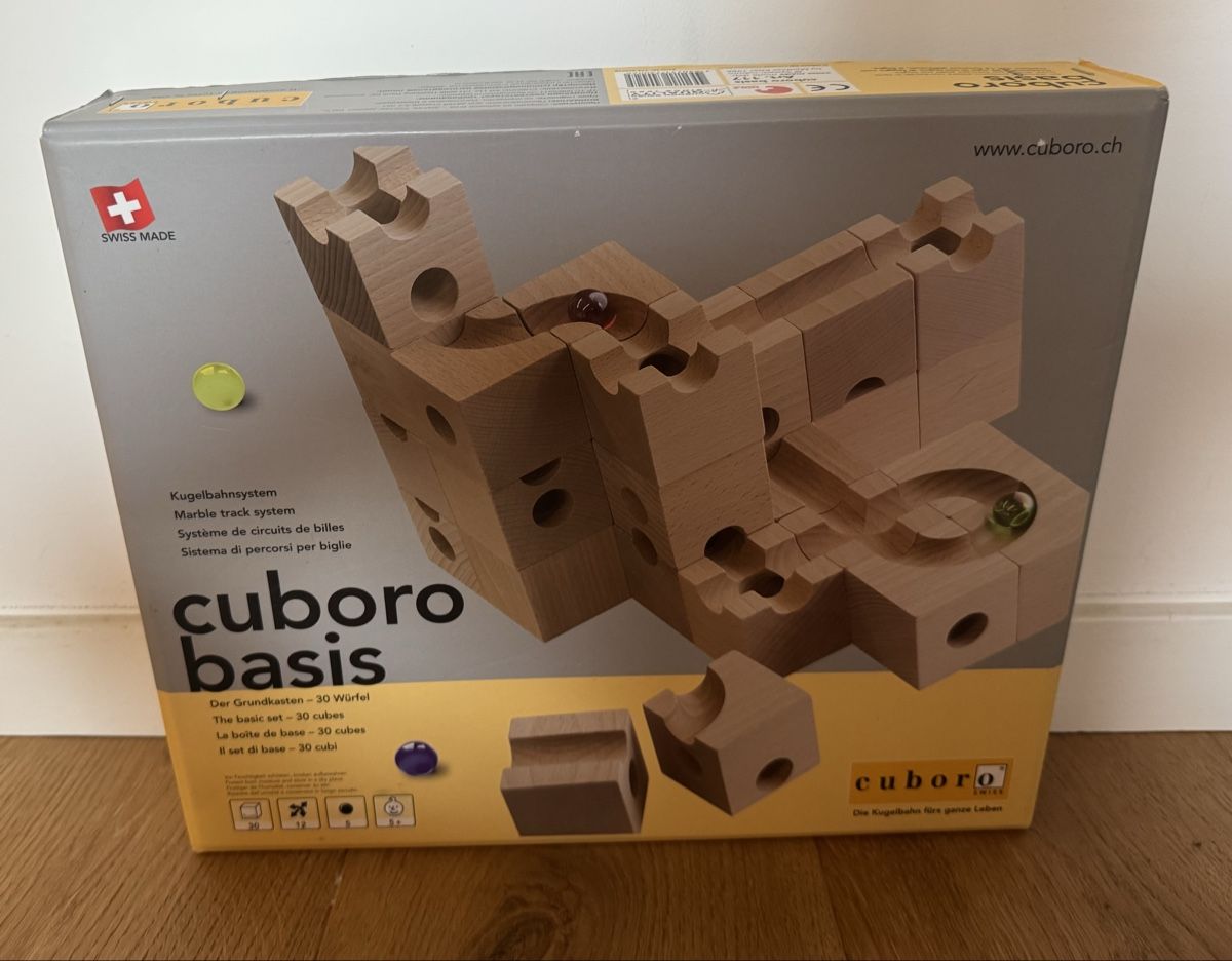 Cuboro Giocattoli: Cuboro Basis und cuboro Hit (Katapult) – Nuovo (secondo la descrizione) da Gland venduto da isa_g01 1