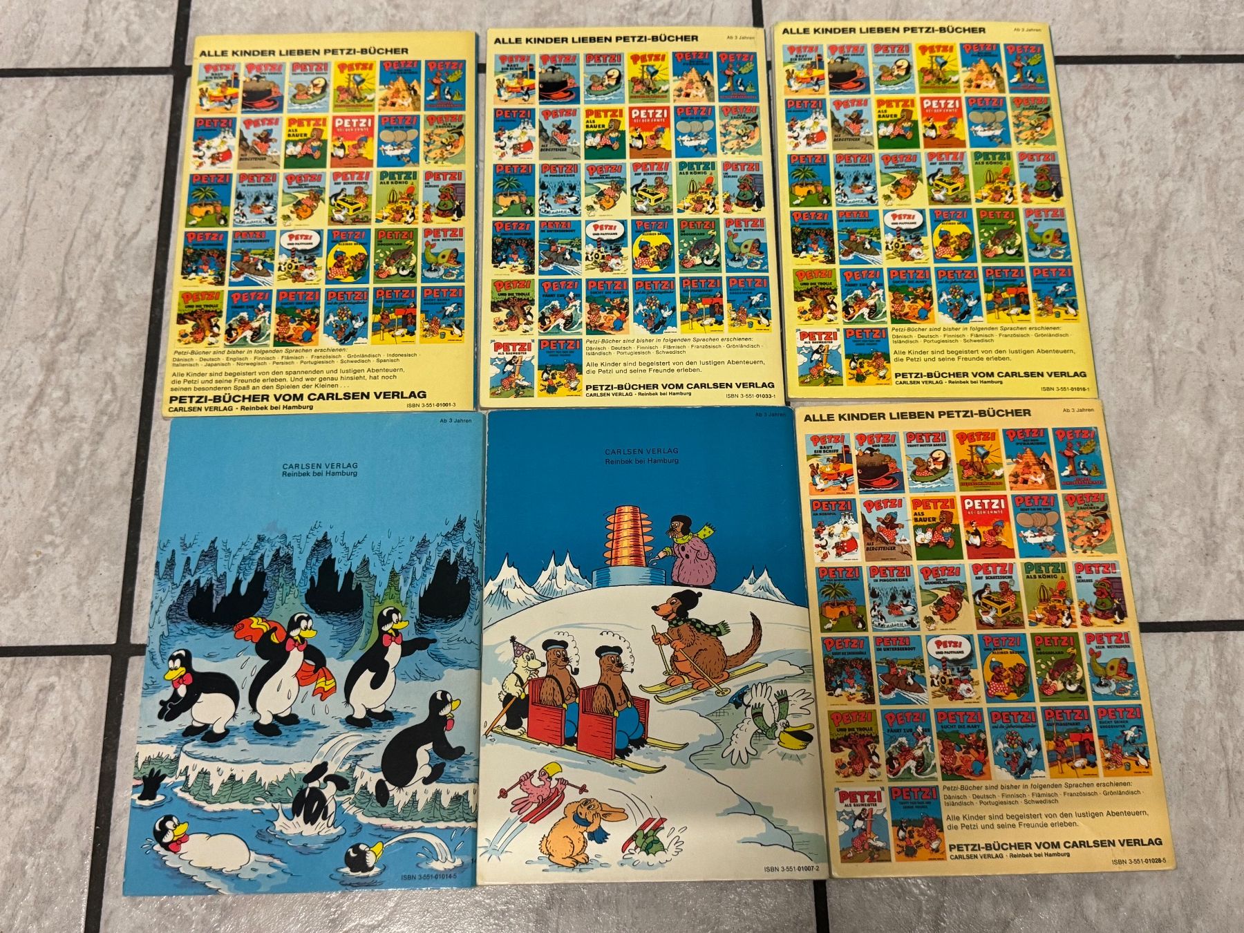 Fumetti: 6 Petzi Bücher – Usato da Kaiseraugst venduto da Drasa 1