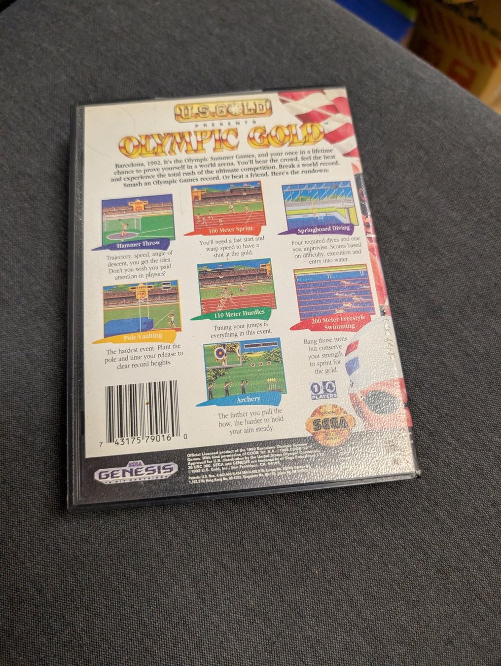 Jeux: Olympic gold Sega Mega Drive – D'occasion à Giubiasco par Ticinerd 1