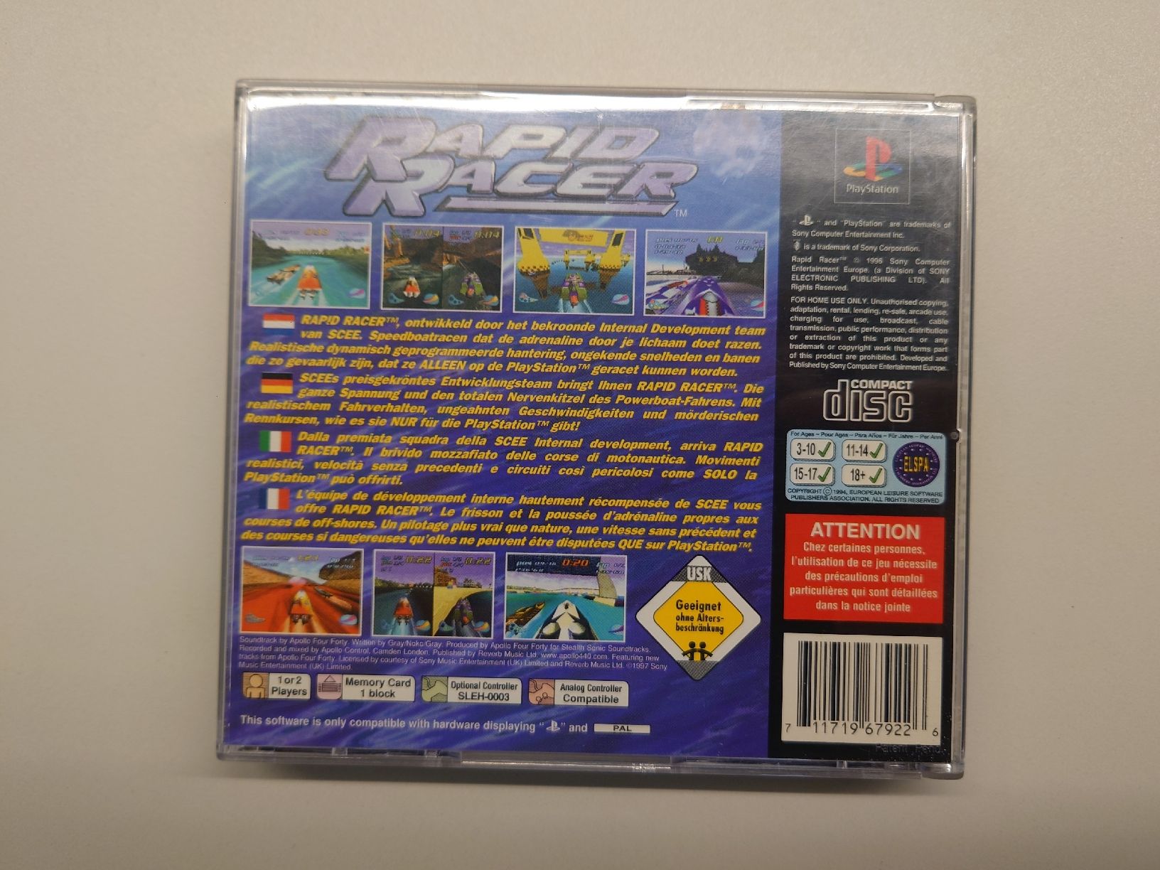 Sony Spiele: rapid racer ps1 – Gebraucht aus Martigny von cre_zm9r 2