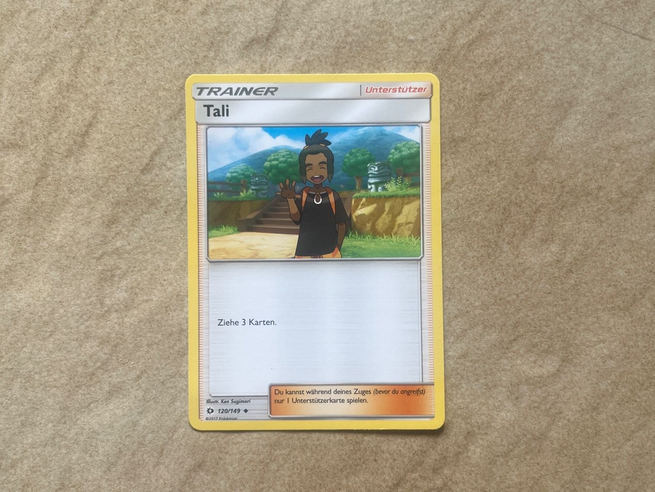 Pokémon Sammelbilder & Trading cards: Carte Pokemon Tali - Sun & Moon - DE – Gebraucht aus Vernayaz von Darkfrost