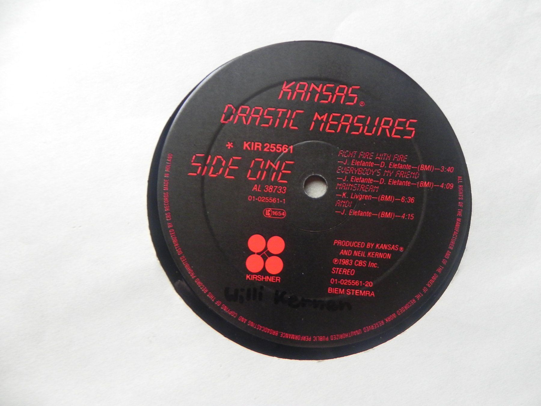 Dischi in vinile: LP USA Progressiv Synphonic Rock Band 1983 Drastic Measures – Usato da Siebnen venduto da krimsie 4