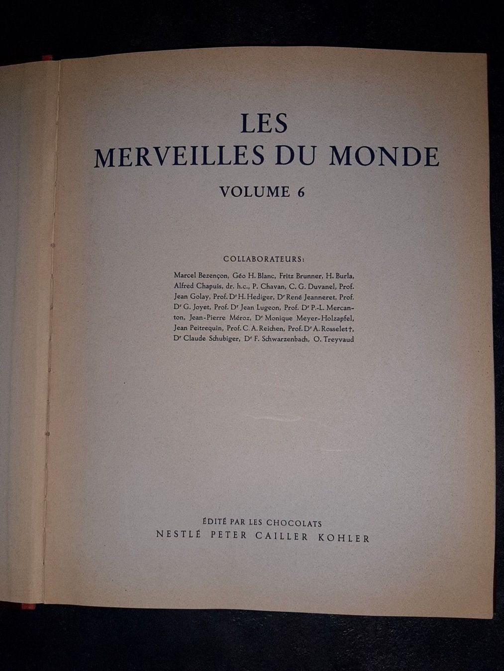 Bücher: Les merveilles du monde vol.6 – Gebraucht aus Le locle von juliensaran 1