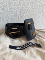 Jacquemus Damen Teilengürtel Schwarz 75cm