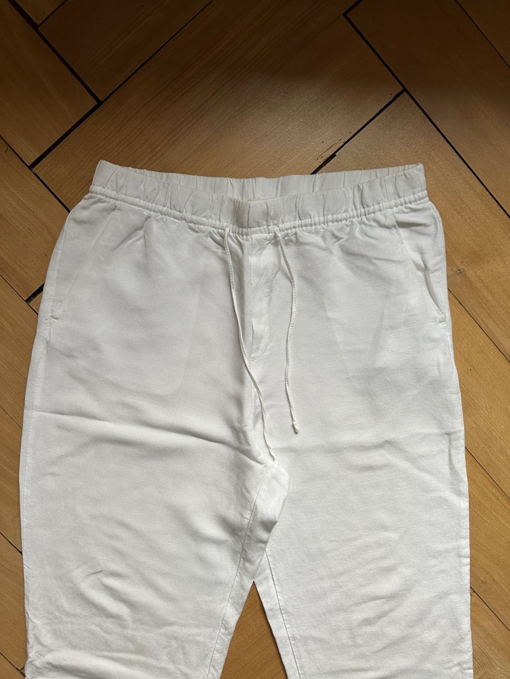 H&M Hosen: Leinenhose weiss M – Gebraucht aus Zürich von Diazaio 1