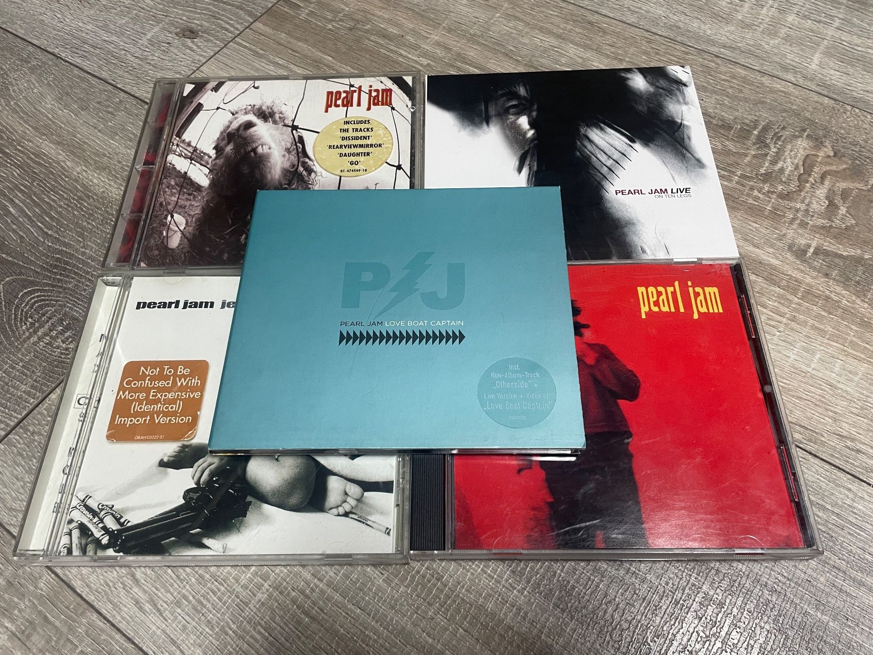 CDs: Pearl Jam 5x – Gebraucht aus Muri b. Bern von AdidasCollector