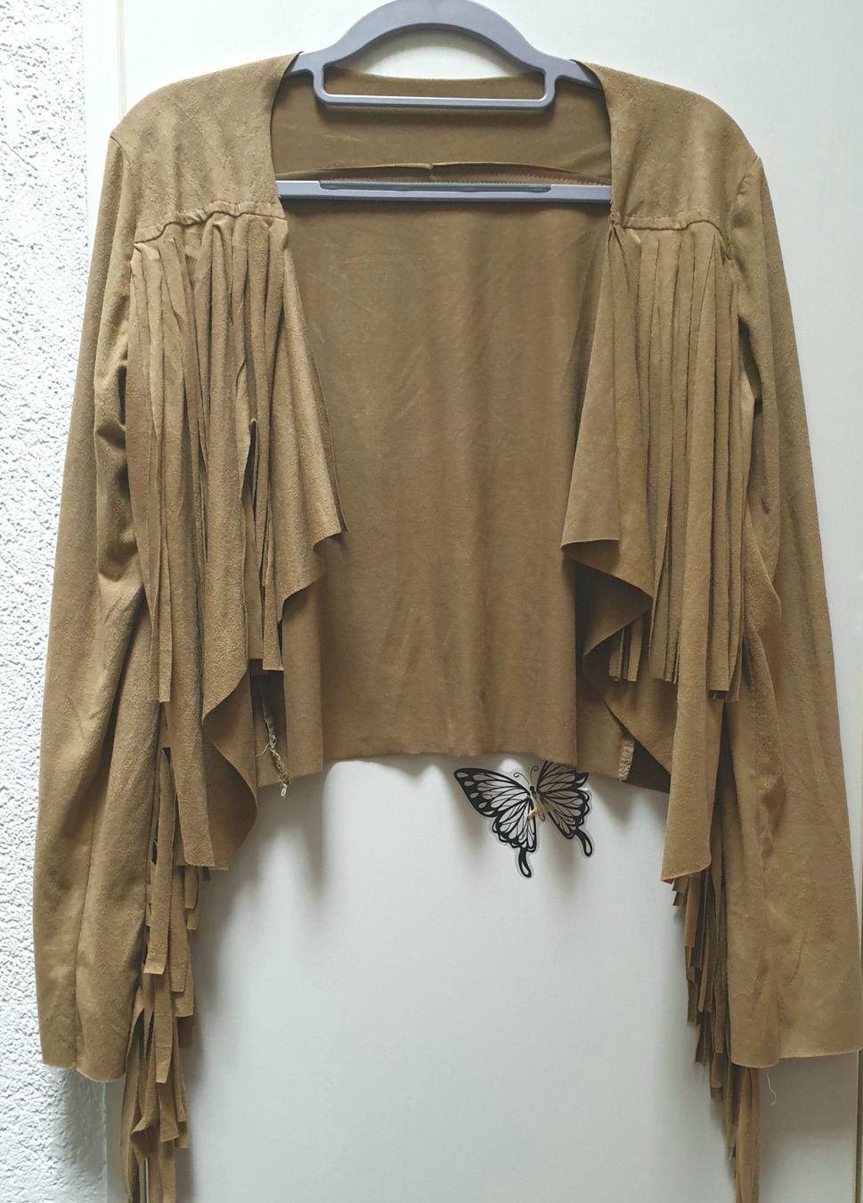 Giacche & Cappotti: Zwei fransenjacke im Wildlederlook – Usato da Thun venduto da Vinkaa 1