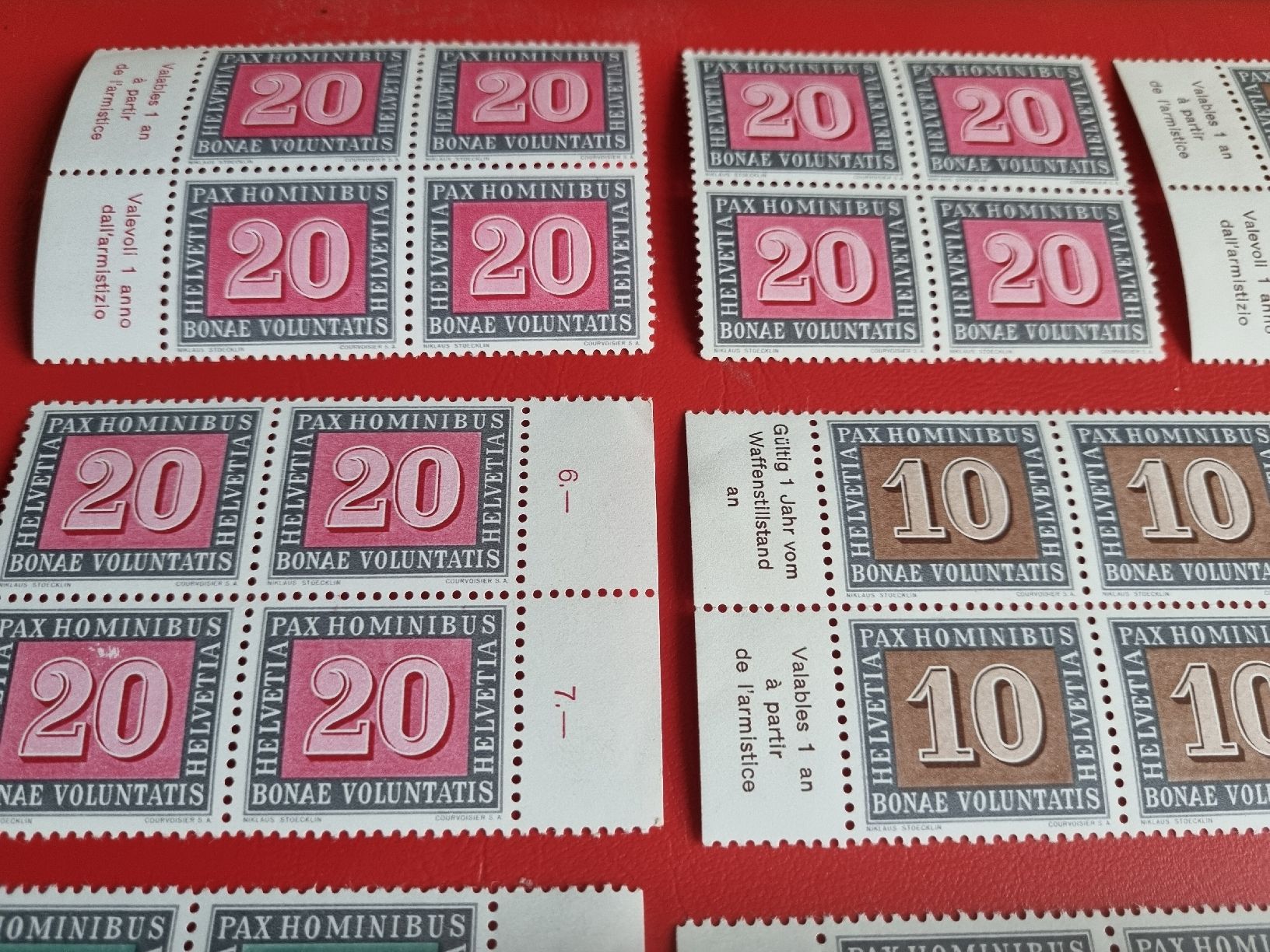 Tutti i francobolli: PAX SAMMLUNG - POSTFRISCH  - JAHR 1945 – Nuovo (secondo la descrizione) da Heimenschwand venduto da rog_p7h9 1